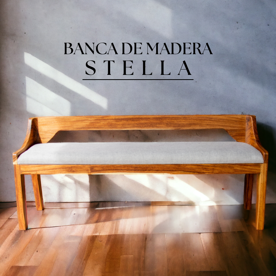 Banca de Madera Stella